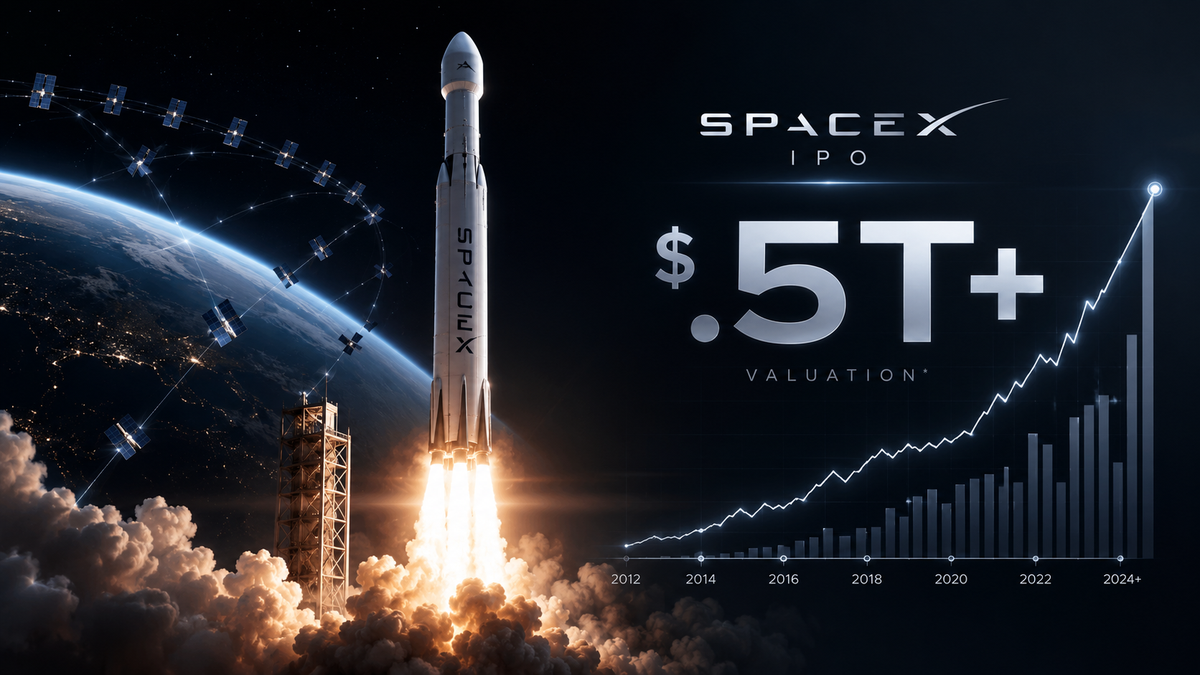 SpaceX IPO 估值与业务可视化
